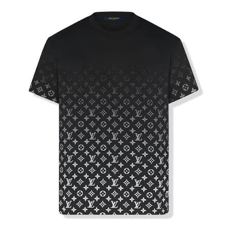 Lv man tshirt brands. Black