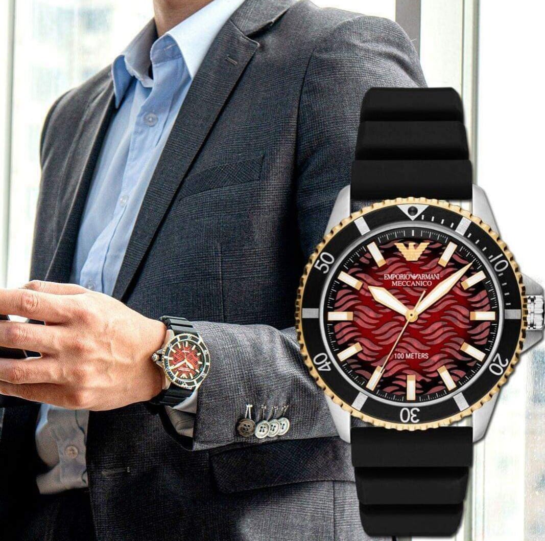 Tax Included in Price) Share Emporio Armani Man Watch (2 years warranty/ Automatic Movement/ Ar60070)
