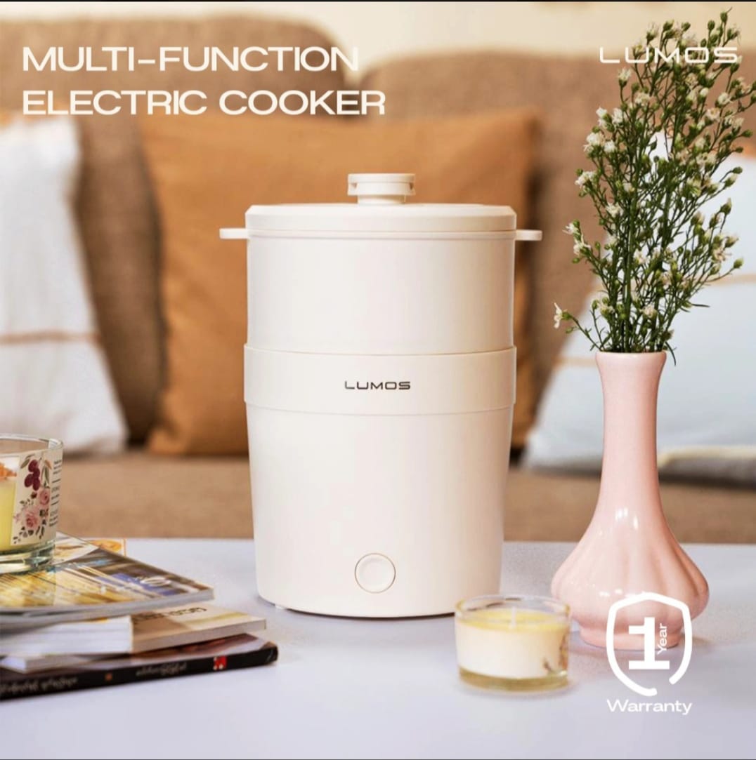 LUMOS Multi Function Electric Cooker Brand: LUMOS