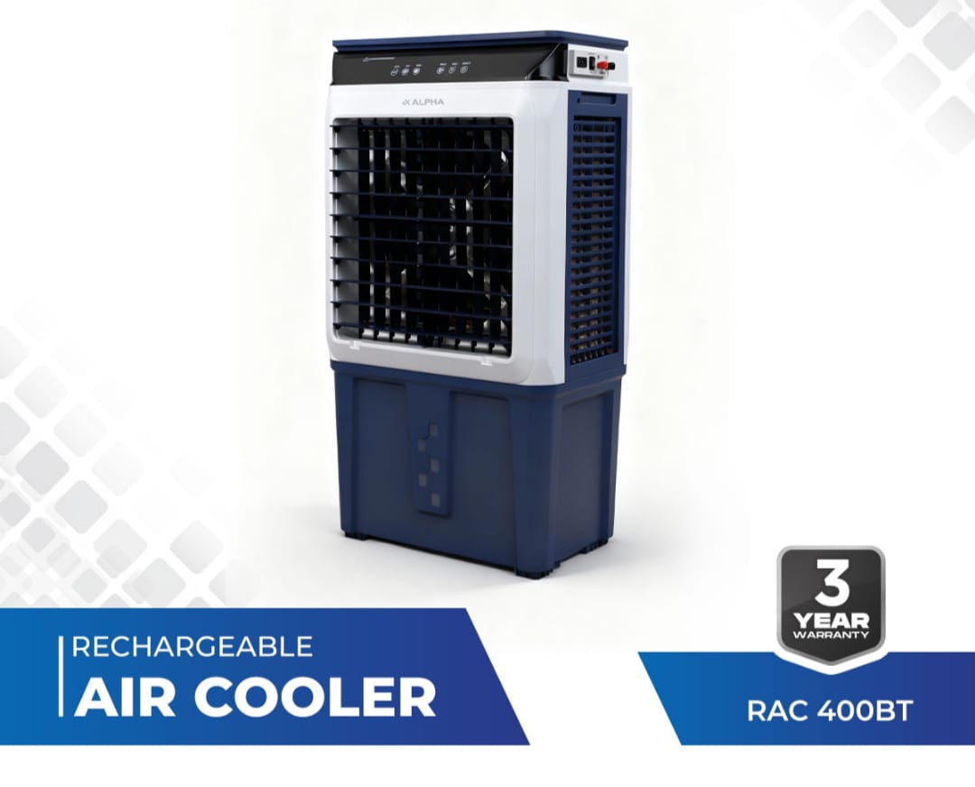 Alpha Rechargeable Air cooler RAC400BT