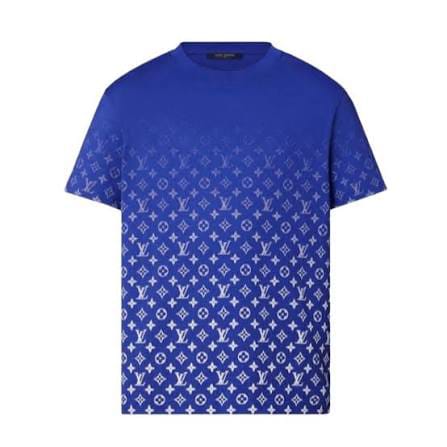 Lv man tshirt brands.blue
